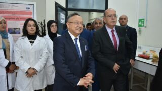 visite du ministre de lenseignement superieur Pr BADDARI 25 avril 2024 0352
