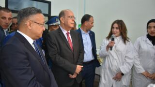 visite du ministre de lenseignement superieur Pr BADDARI 25 avril 2024 0354