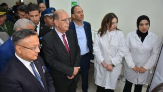visite du ministre de lenseignement superieur Pr BADDARI 25 avril 2024 0355