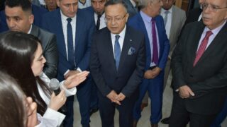 visite du ministre de lenseignement superieur Pr BADDARI 25 avril 2024 0357