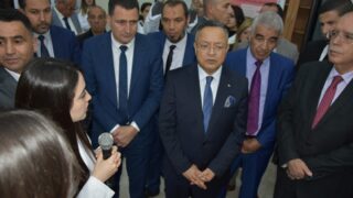 visite du ministre de lenseignement superieur Pr BADDARI 25 avril 2024 0358