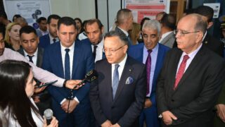 visite du ministre de lenseignement superieur Pr BADDARI 25 avril 2024 0360