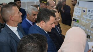 visite du ministre de lenseignement superieur Pr BADDARI 25 avril 2024 0363