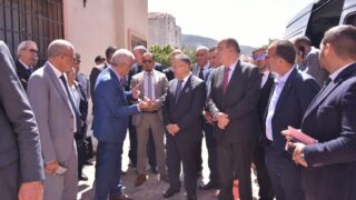 visite du ministre de lenseignement superieur Pr BADDARI 25 avril 2024 0381