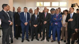 visite du ministre de lenseignement superieur Pr BADDARI 25 avril 2024 0391