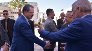 visite du ministre de lenseignement superieur Pr BADDARI 25 avril 2024 0407