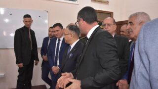 visite du ministre de lenseignement superieur Pr BADDARI 25 avril 2024 0415