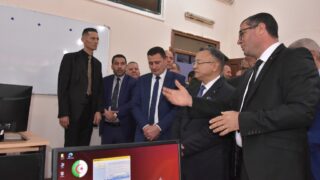 visite du ministre de lenseignement superieur Pr BADDARI 25 avril 2024 0416