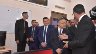 visite du ministre de lenseignement superieur Pr BADDARI 25 avril 2024 0417