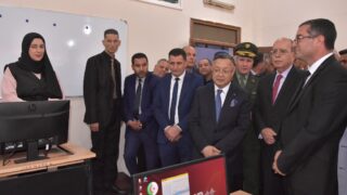 visite du ministre de lenseignement superieur Pr BADDARI 25 avril 2024 0419