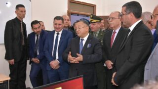 visite du ministre de lenseignement superieur Pr BADDARI 25 avril 2024 0420