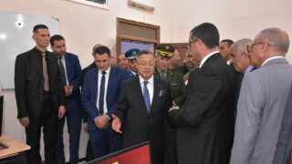 visite du ministre de lenseignement superieur Pr BADDARI 25 avril 2024 0421