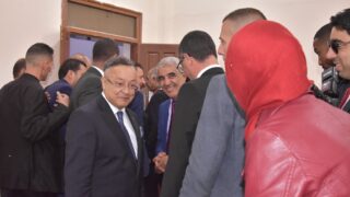 visite du ministre de lenseignement superieur Pr BADDARI 25 avril 2024 0422