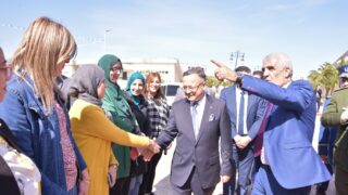 visite du ministre de lenseignement superieur Pr BADDARI 25 avril 2024 0445