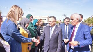 visite du ministre de lenseignement superieur Pr BADDARI 25 avril 2024 0446