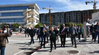 Visite du Pr Kamel BADDARI, MESRS à l'université de Bejaia 3 8 visite du ministre de lenseignement superieur Pr BADDARI 25 avril 2024 0457