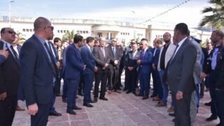 Visite du Pr Kamel BADDARI, MESRS à l'université de Bejaia 3 14 visite du ministre de lenseignement superieur Pr BADDARI 25 avril 2024 0463