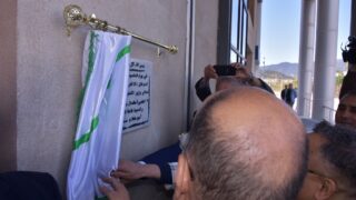 Visite du Pr Kamel BADDARI, MESRS à l'université de Bejaia 3 16 visite du ministre de lenseignement superieur Pr BADDARI 25 avril 2024 0465