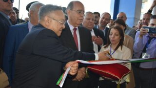 Visite du Pr Kamel BADDARI, MESRS à l'université de Bejaia 3 17 visite du ministre de lenseignement superieur Pr BADDARI 25 avril 2024 0466