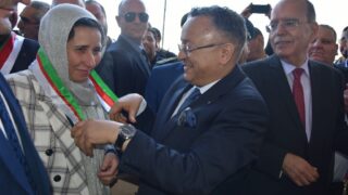 Visite du Pr Kamel BADDARI, MESRS à l'université de Bejaia 3 20 visite du ministre de lenseignement superieur Pr BADDARI 25 avril 2024 0469