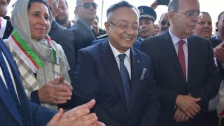 Visite du Pr Kamel BADDARI, MESRS à l'université de Bejaia 3 21 visite du ministre de lenseignement superieur Pr BADDARI 25 avril 2024 0470