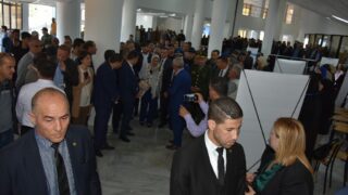 Visite du Pr Kamel BADDARI, MESRS à l'université de Bejaia 3 29 visite du ministre de lenseignement superieur Pr BADDARI 25 avril 2024 0478