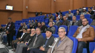 Visite du Pr Kamel BADDARI, MESRS à l'université de Bejaia 3 99 visite du ministre de lenseignement superieur Pr BADDARI 25 avril 2024 0548