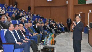 Visite du Pr Kamel BADDARI, MESRS à l'université de Bejaia 3 180 visite du ministre de lenseignement superieur Pr BADDARI 25 avril 2024 0629