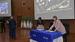 Visite du Pr Kamel BADDARI, MESRS à l'université de Bejaia 3 183 visite du ministre de lenseignement superieur Pr BADDARI 25 avril 2024 0632