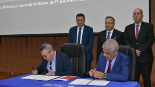 Visite du Pr Kamel BADDARI, MESRS à l'université de Bejaia 3 185 visite du ministre de lenseignement superieur Pr BADDARI 25 avril 2024 0634