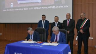 Visite du Pr Kamel BADDARI, MESRS à l'université de Bejaia 3 188 visite du ministre de lenseignement superieur Pr BADDARI 25 avril 2024 0637