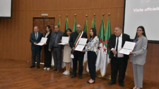 Visite du Pr Kamel BADDARI, MESRS à l'université de Bejaia 3 206 visite du ministre de lenseignement superieur Pr BADDARI 25 avril 2024 0655