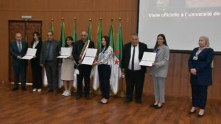 Visite du Pr Kamel BADDARI, MESRS à l'université de Bejaia 3 207 visite du ministre de lenseignement superieur Pr BADDARI 25 avril 2024 0656