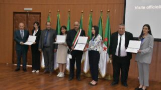 Visite du Pr Kamel BADDARI, MESRS à l'université de Bejaia 3 208 visite du ministre de lenseignement superieur Pr BADDARI 25 avril 2024 0657