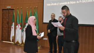 Visite du Pr Kamel BADDARI, MESRS à l'université de Bejaia 3 213 visite du ministre de lenseignement superieur Pr BADDARI 25 avril 2024 0662