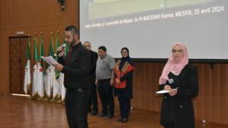 Visite du Pr Kamel BADDARI, MESRS à l'université de Bejaia 3 216 visite du ministre de lenseignement superieur Pr BADDARI 25 avril 2024 0665