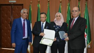 Visite du Pr Kamel BADDARI, MESRS à l'université de Bejaia 3 222 visite du ministre de lenseignement superieur Pr BADDARI 25 avril 2024 0671