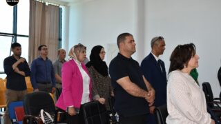 Conférence-débat « L’histoire nationale vue par ses acteurs engagés » animée par le Pr Mohamed Elkorso 15 DSC 0288