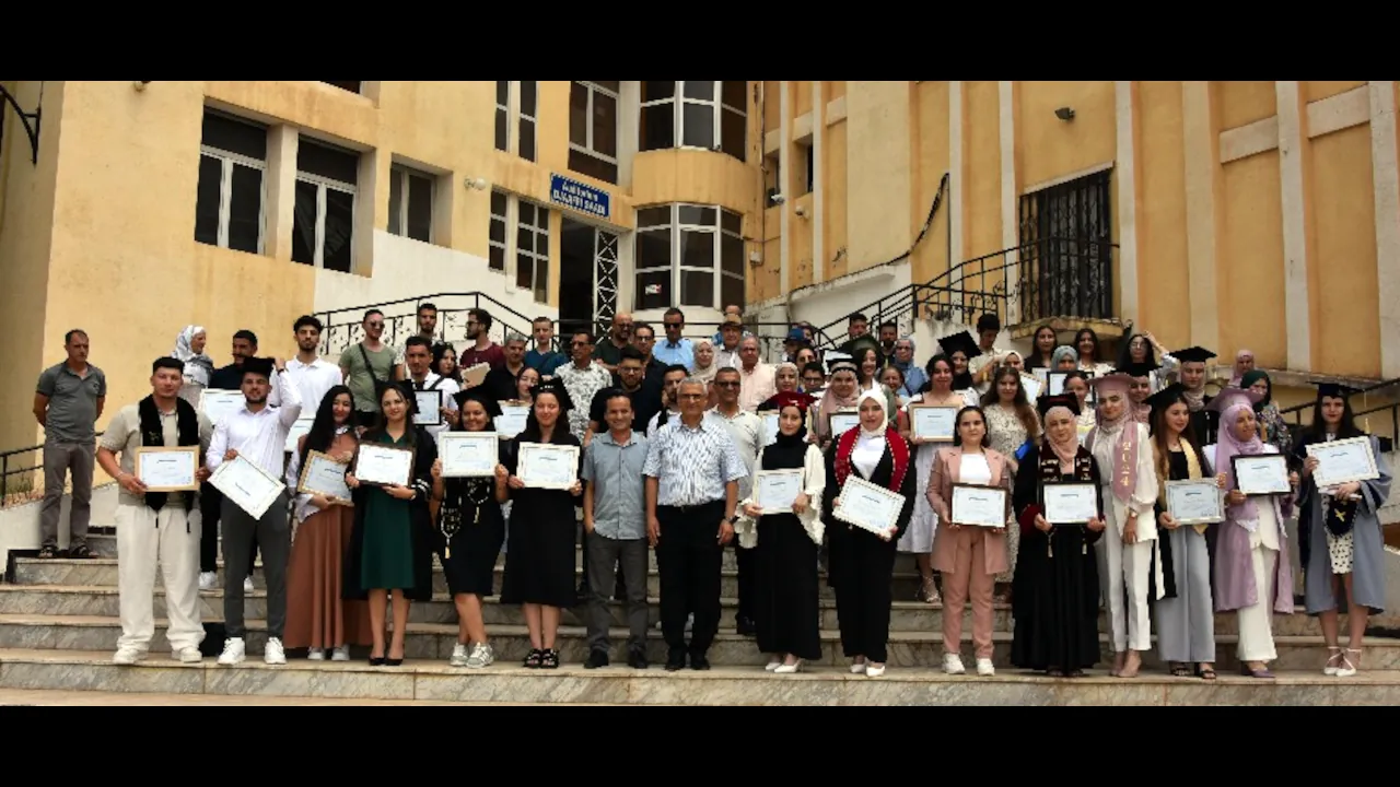 Cérémonie de fin d’année universitaire 2023-2024, à l’honneur des étudiants de fin de cycle du département ATE
