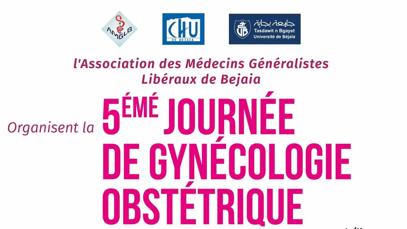Home 1186 5ème journée de gynécologie obstétrique de Béjaia Poster