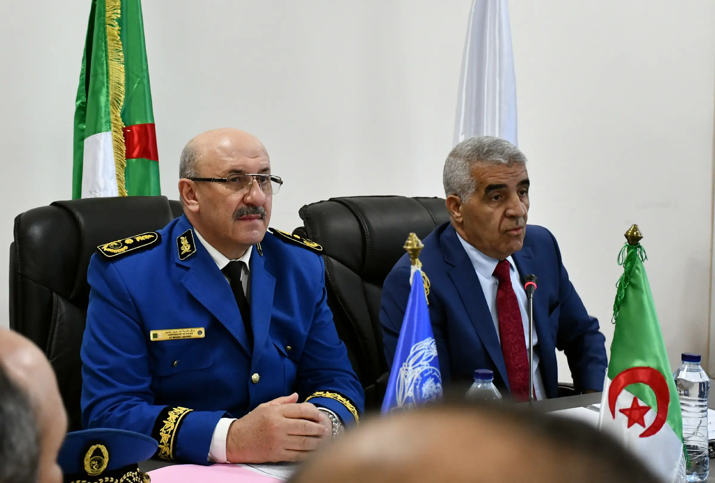 توقيع اتفاقية بين جامعة عبد الرحمان ميرة ببجاية ومديرية الأمن لولاية بجاية 28 Convention univ bejaia surete bejaia 25 03 26 24