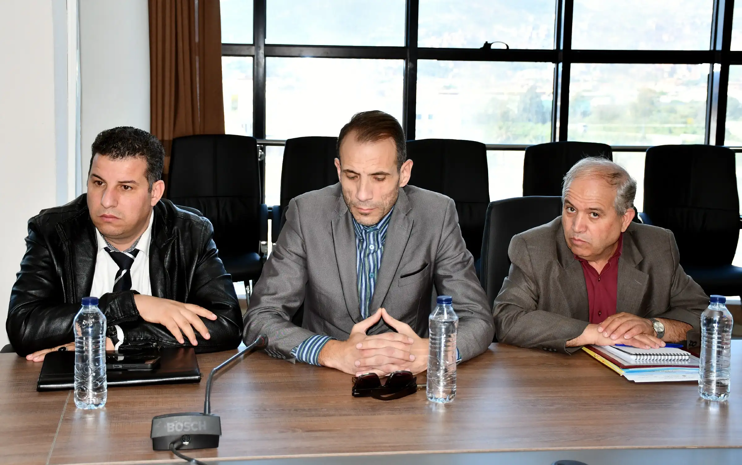 توقيع اتفاقية بين جامعة عبد الرحمان ميرة ببجاية ومديرية الأمن لولاية بجاية 20 Convention univ bejaia surete bejaia 25 03 26 27