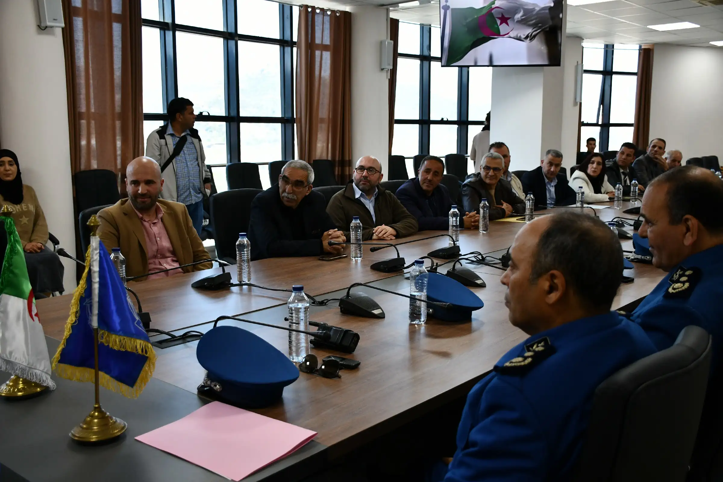 توقيع اتفاقية بين جامعة عبد الرحمان ميرة ببجاية ومديرية الأمن لولاية بجاية 45 Convention univ bejaia surete bejaia 25 03 26 45