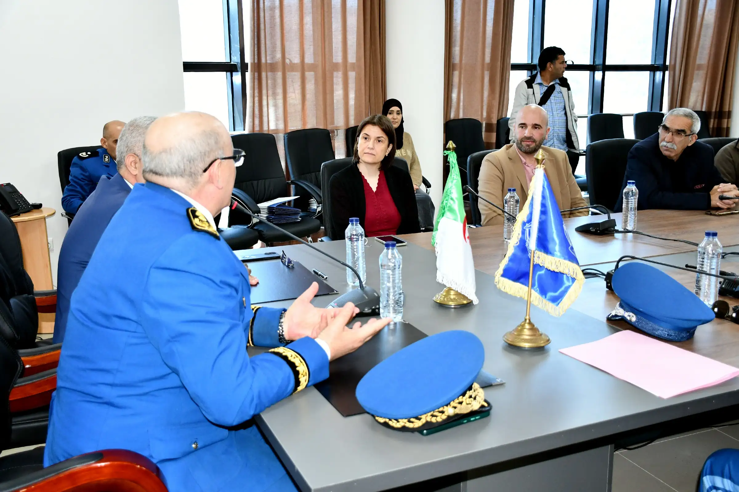 توقيع اتفاقية بين جامعة عبد الرحمان ميرة ببجاية ومديرية الأمن لولاية بجاية 46 Convention univ bejaia surete bejaia 25 03 26 46