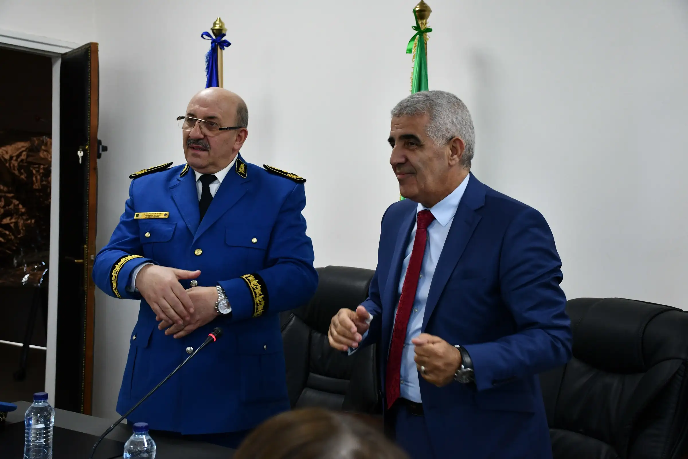 توقيع اتفاقية بين جامعة عبد الرحمان ميرة ببجاية ومديرية الأمن لولاية بجاية 50 Convention univ bejaia surete bejaia 25 03 26 50