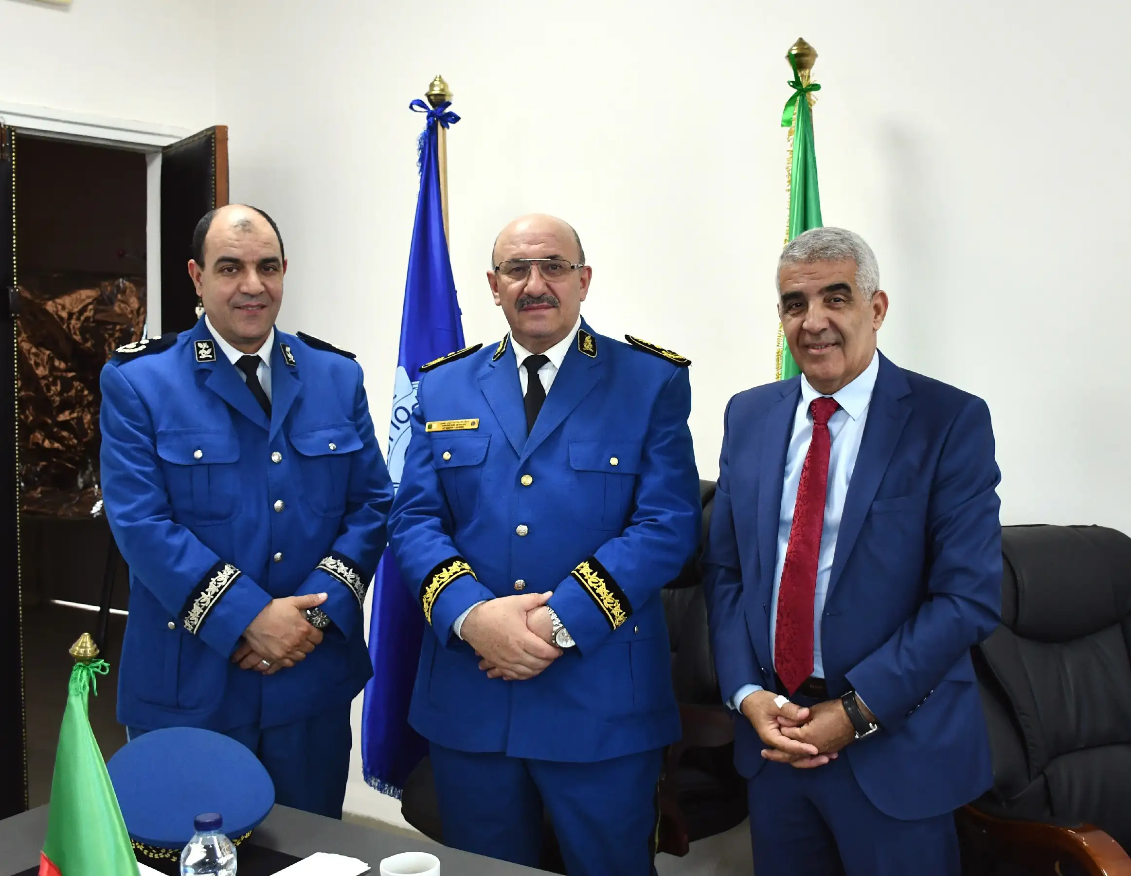 توقيع اتفاقية بين جامعة عبد الرحمان ميرة ببجاية ومديرية الأمن لولاية بجاية 51 Convention univ bejaia surete bejaia 25 03 26 51